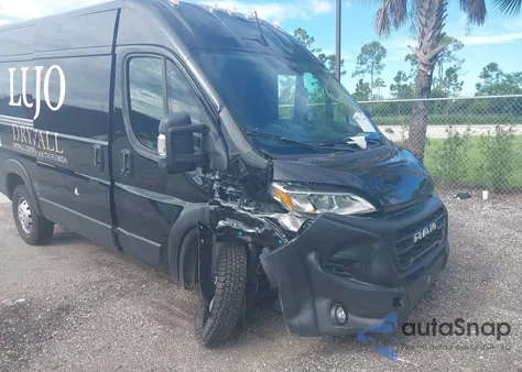 2023 Ram Promaster 1500 High Roof 136 Wb from USA, damaged, VIN 3C6LRVBG1PE548365
